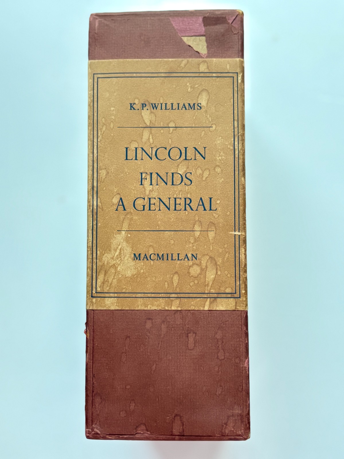 Lincoln Finds a General 2 Vol Set 1949 1st Printing Macmillan Civil War Slipcase