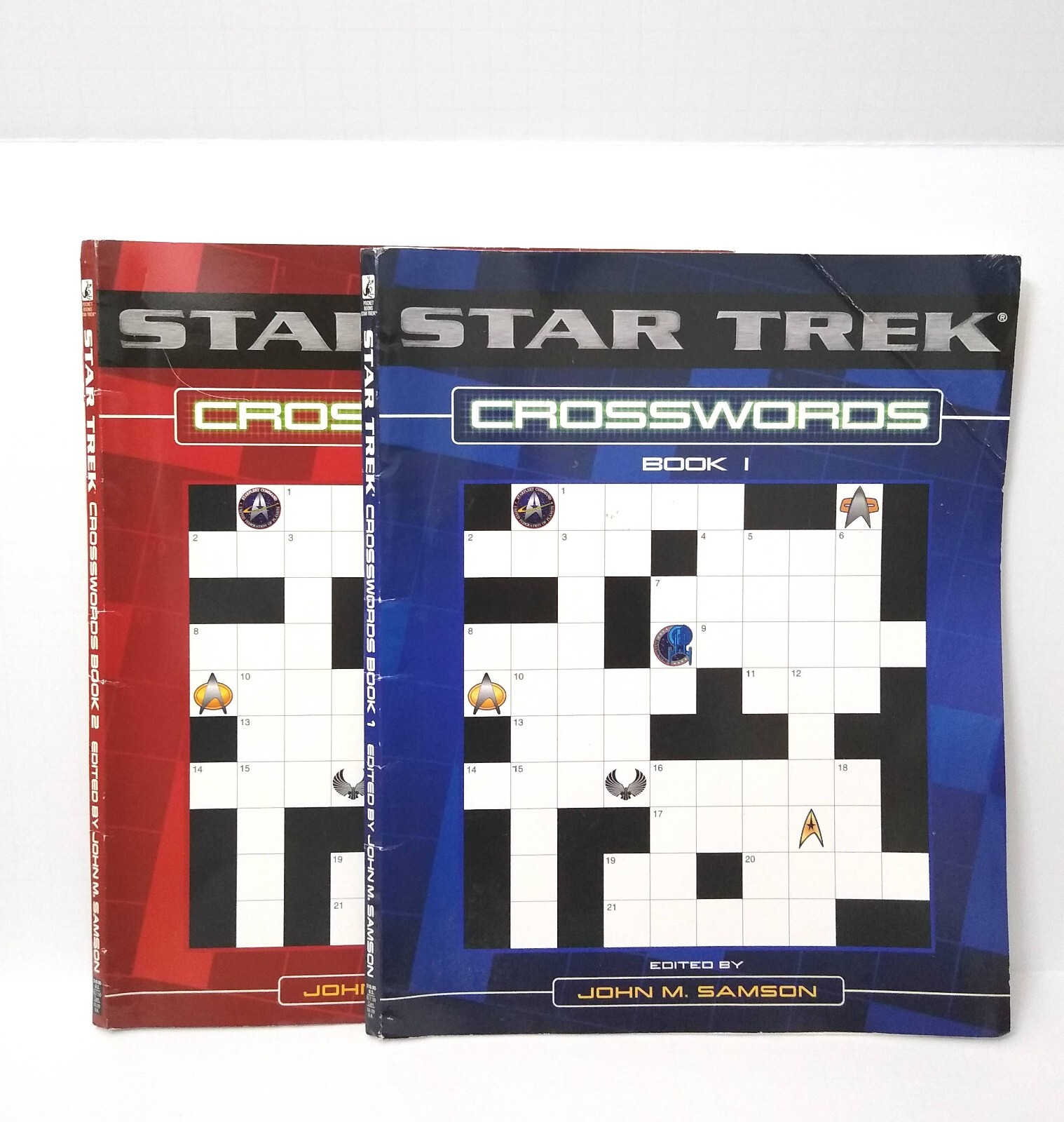Star Trek Crosswords Book 1 & 2 – paperback Samson, John M.