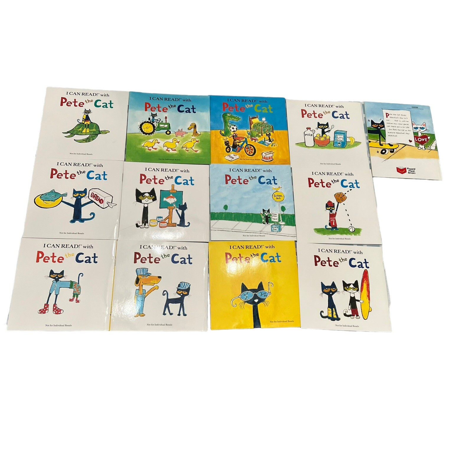 I Can Read! Fancy Nancy & Pete The Cat Phonics Boxes 12 Books Each
