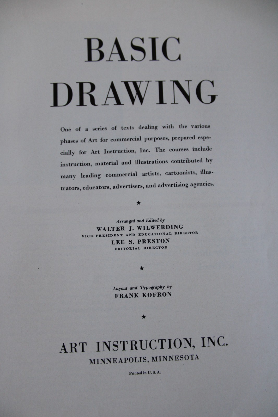 1950s Vintage Art Instruction Inc. Course Books Lot & The Technique of Hy Rubin