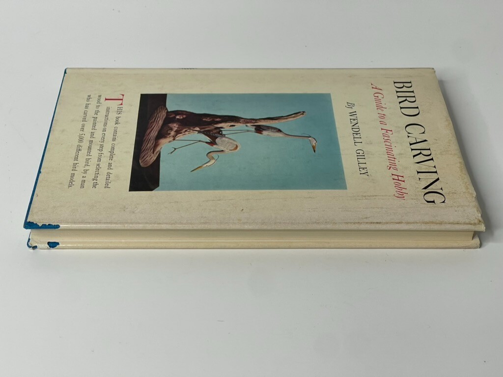 Bird Carving by Wendell Gilley, 1961. Hardcover Dust Jacket