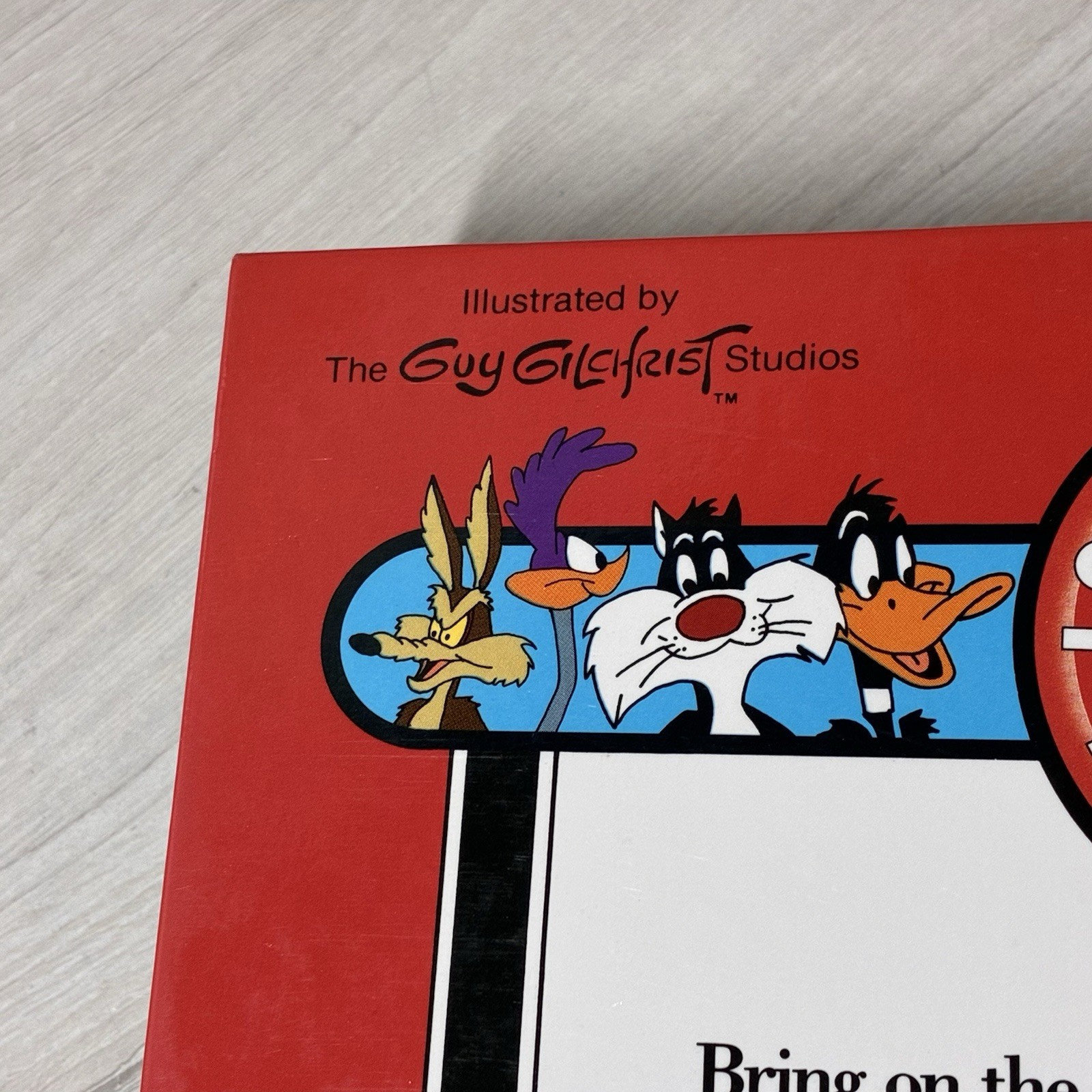 VTG Lot of Five Looney Tunes Library HB Bugs Bunny Guy Gilchrist Studio 1990