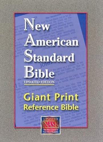 Giant Print Reference Bible-NASB by Foundation Publication Inc: Used