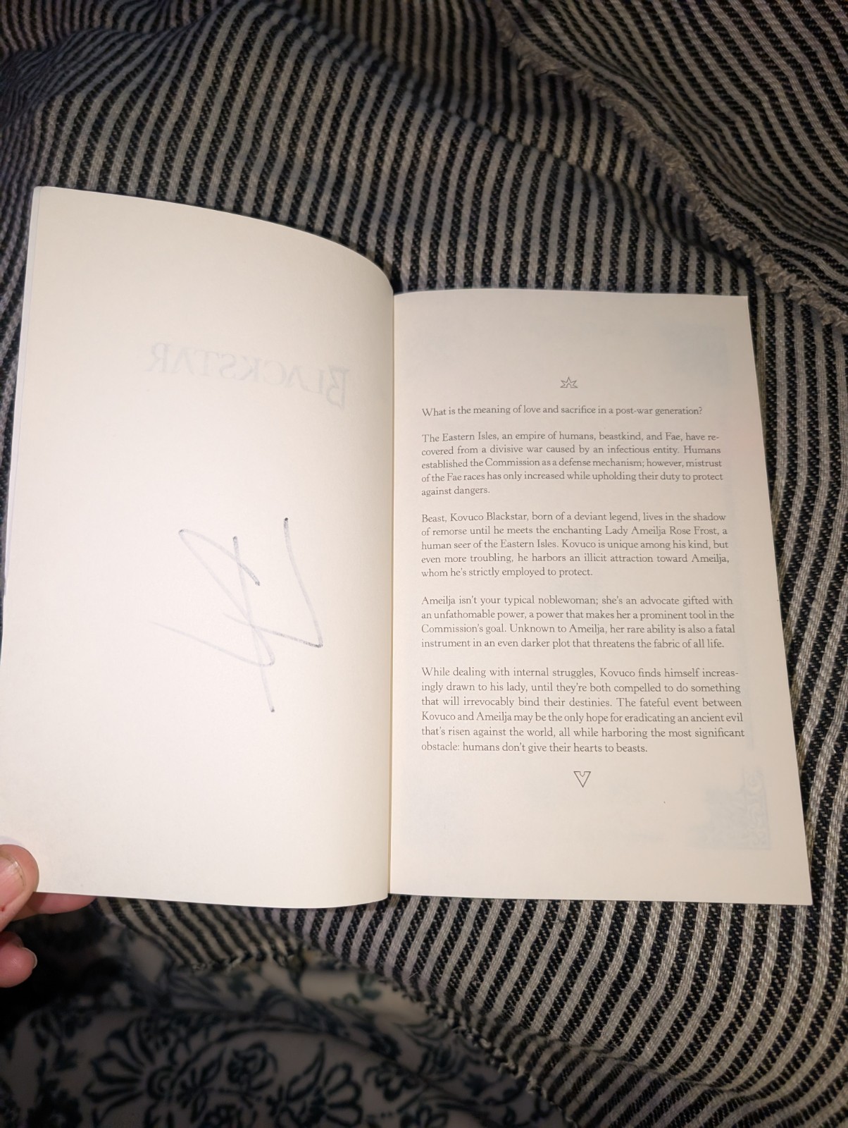 Blackstar Book by Lukas Ryan Softcover Signed Autographed Archway Publishing