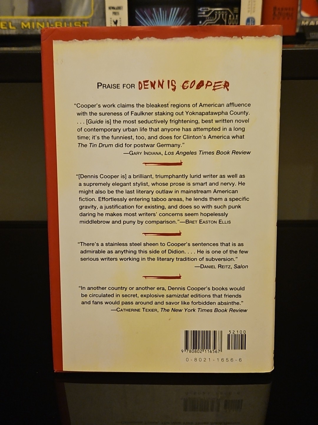Period by Dennis Cooper (2000, Hardcover) Rare 1st First Edition Very Nice!