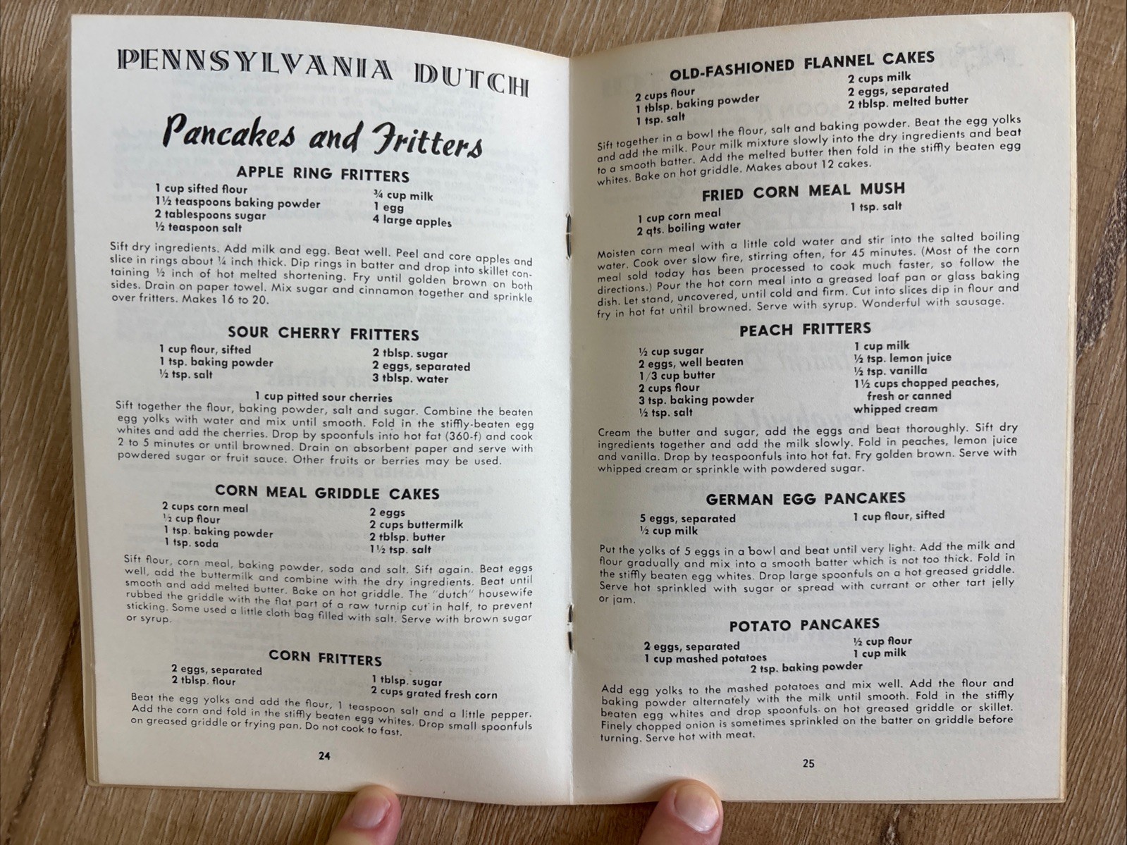 PLAIN & FANCY COOKBOOK c1970 PB Pennsylvania Dutchland Lancaster Recipes Vintage