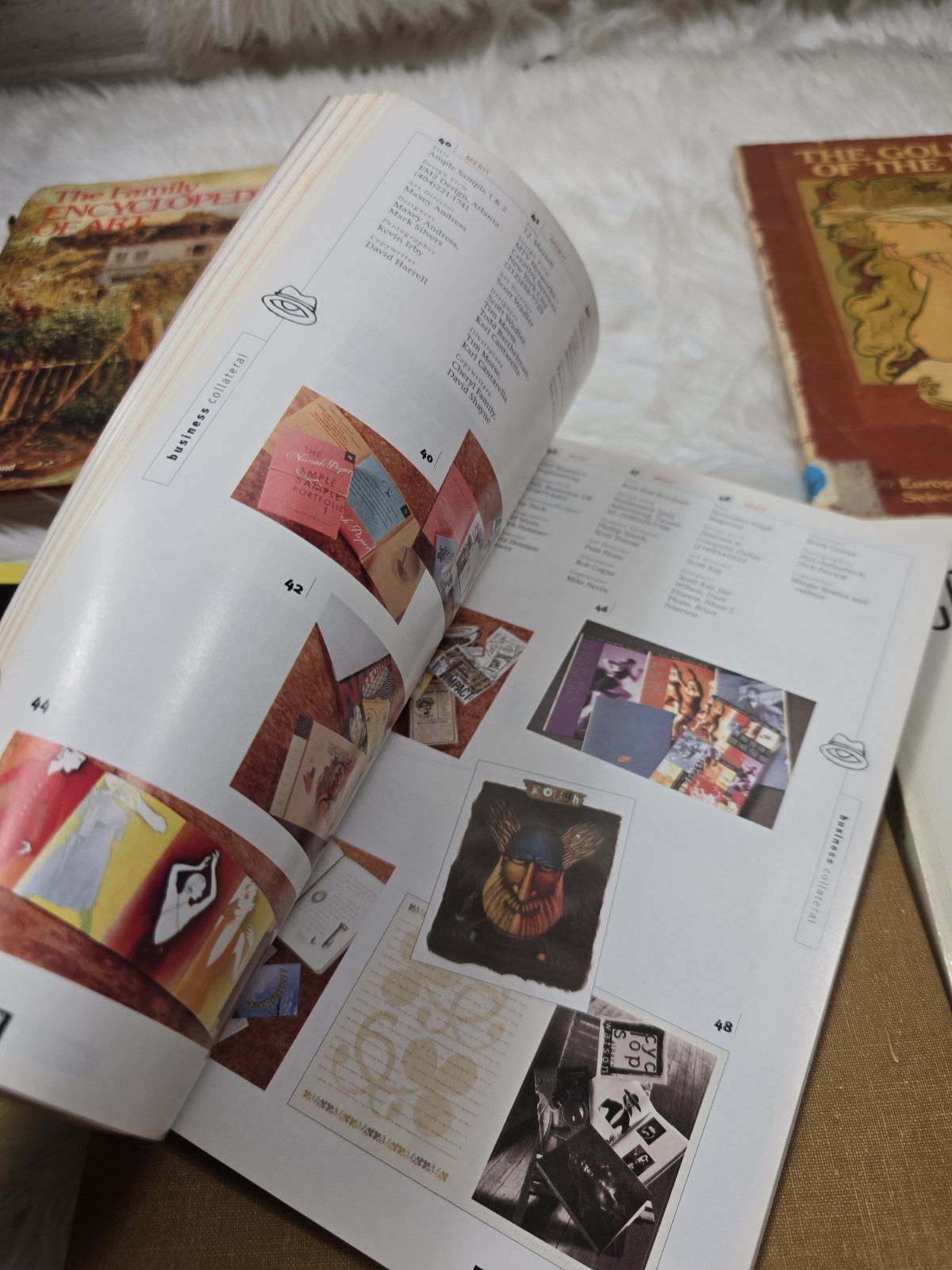 6 Vintage Art Design Color Graphic Print Coffee Table Books How To Bundle B11