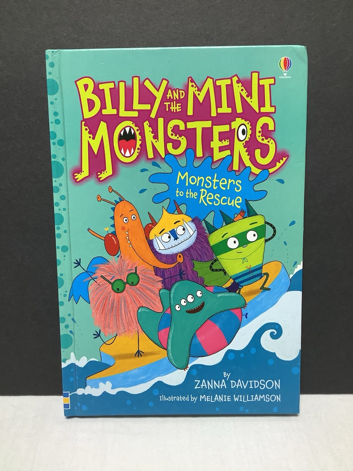 Usborne Billy and the Mini Monsters Books Lot of 9 Hard Cover EUC