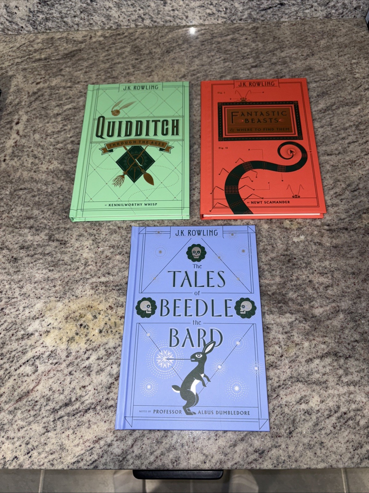 The Hogwarts Library hardcover book box set (3-book collection) J.K. Rowling