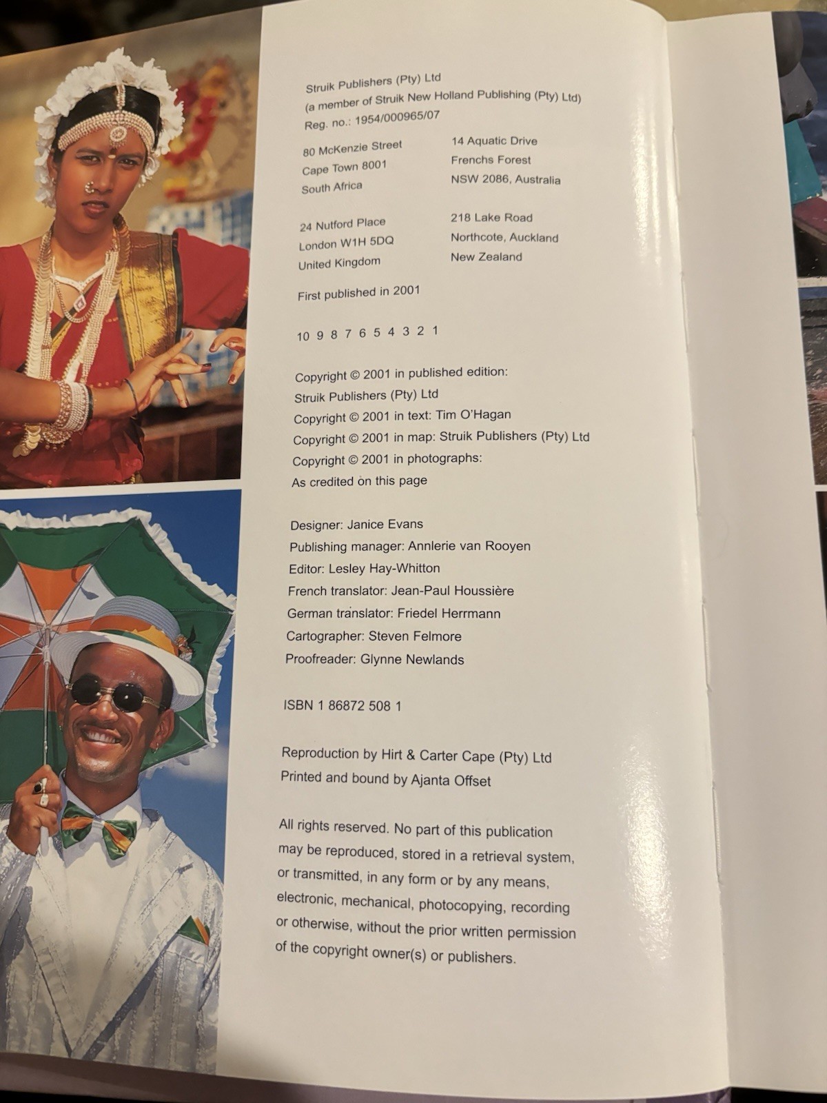 Spectacular South Africa Multilingual by Tim O’Brien 2001