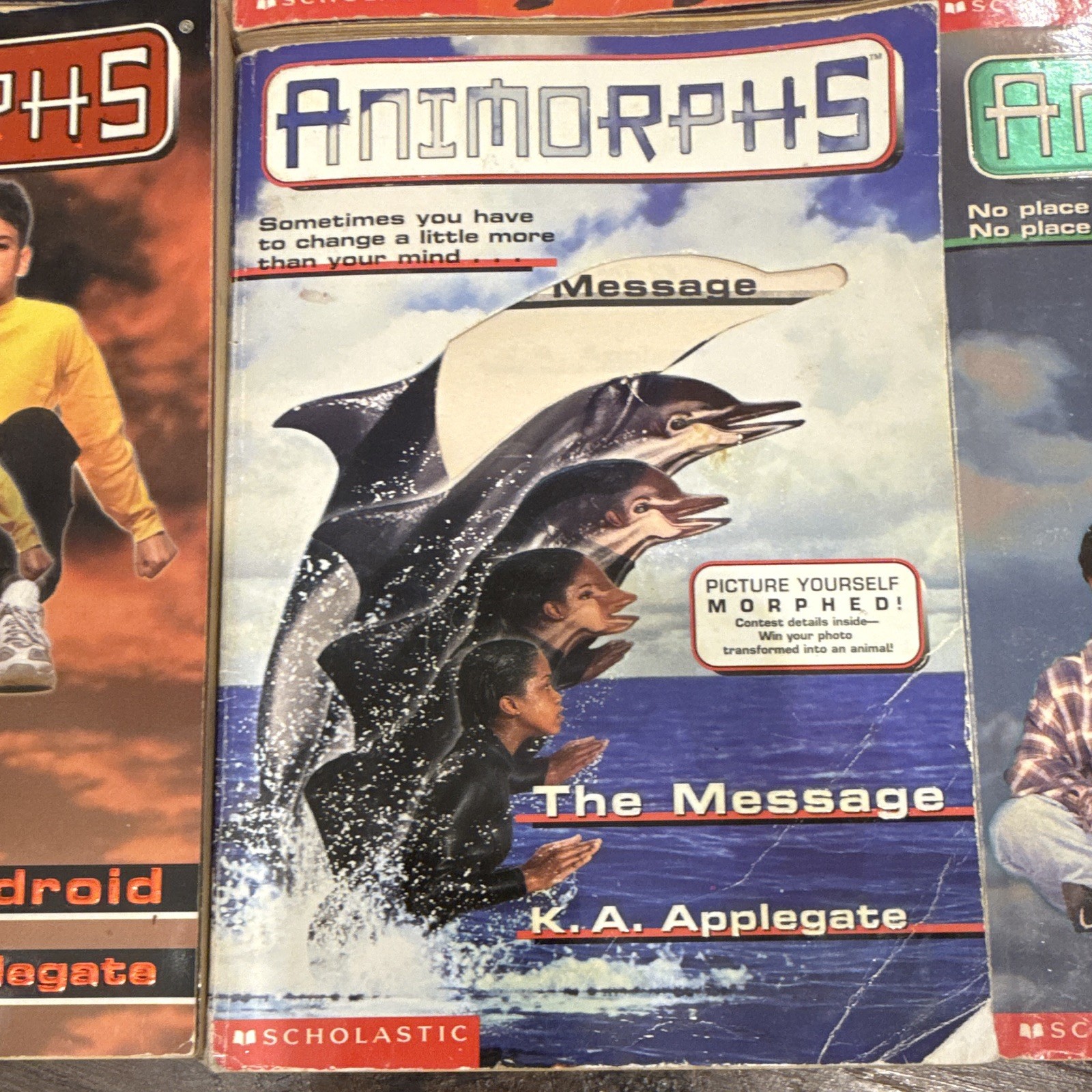 Animorphs Paperback Book 9 book Lot by K. A. Applegate Scholastic