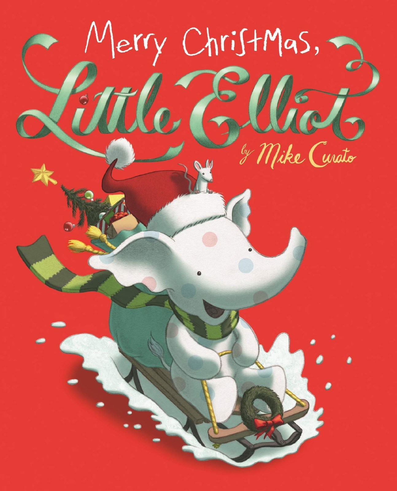 Merry Christmas, Little Elliot – board book Curato, Mike