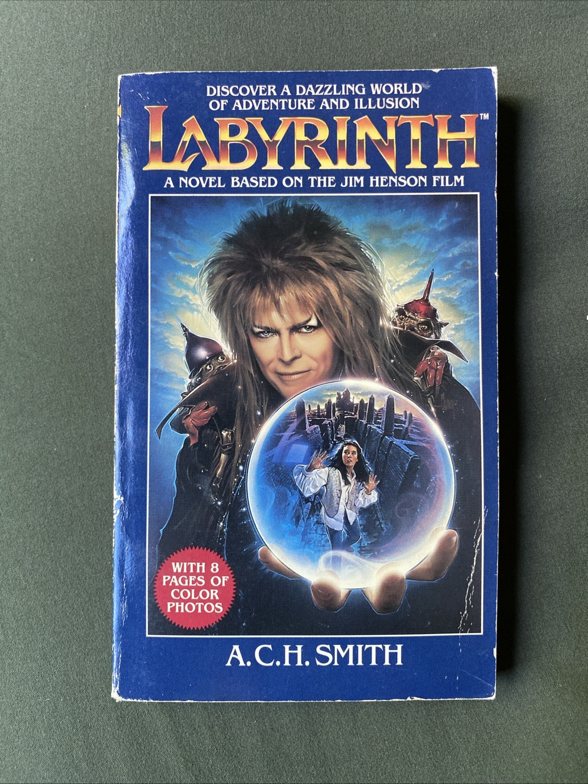 Labyrinth by ACH Smith 1st Edition Paperback Book Based On Jim Henson Film READ