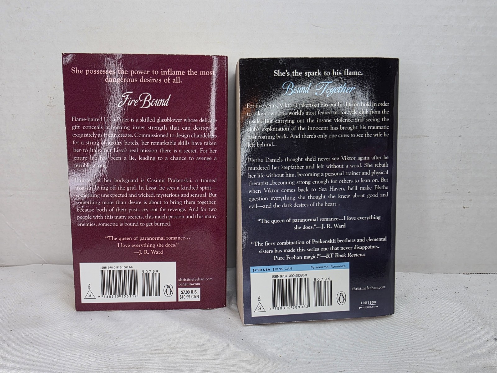 Complete Series Set SEA HAVEN 1-6 Christine Feehan Paranormal Lot