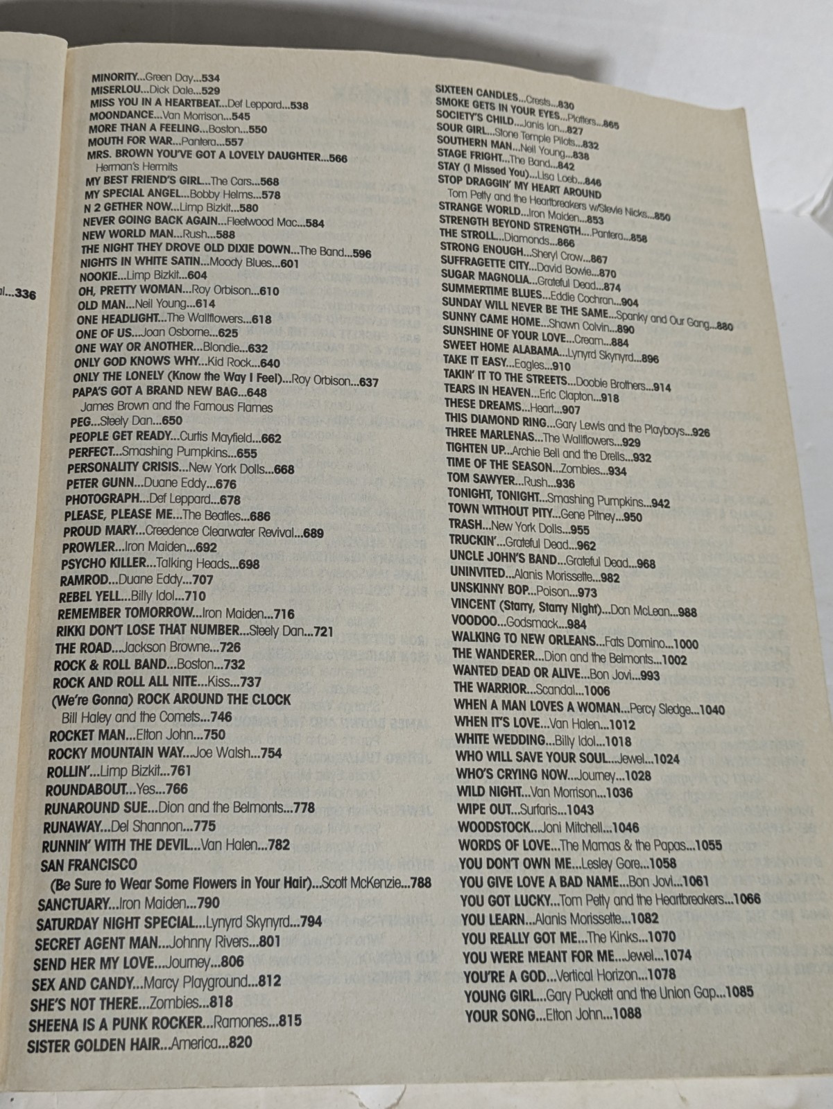 2003 Greater Guitar White Pages Guitar Tab Transcriptions 230 Songs 1000+ Pages