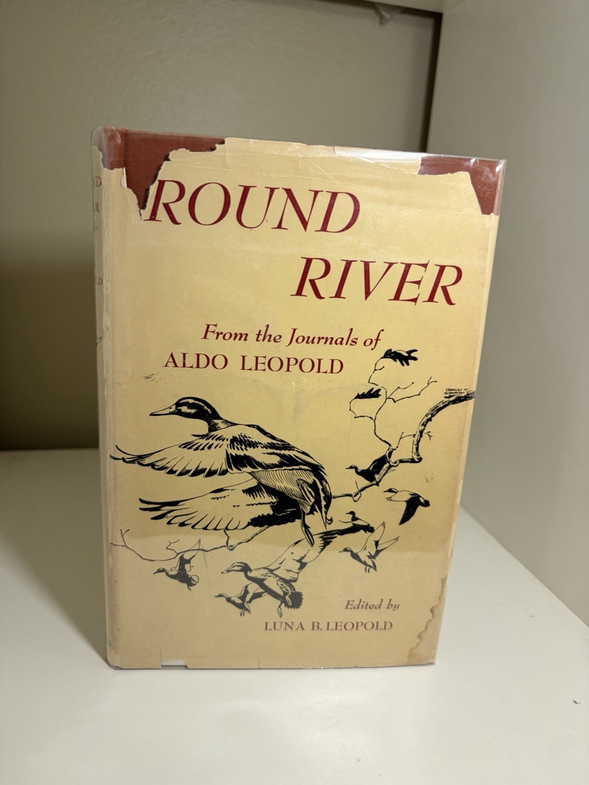 ROUND RIVER: FROM THE JOURNALS OF ALDO LEOPOLD By Luna B. Leopold – HC 1st Ed DC