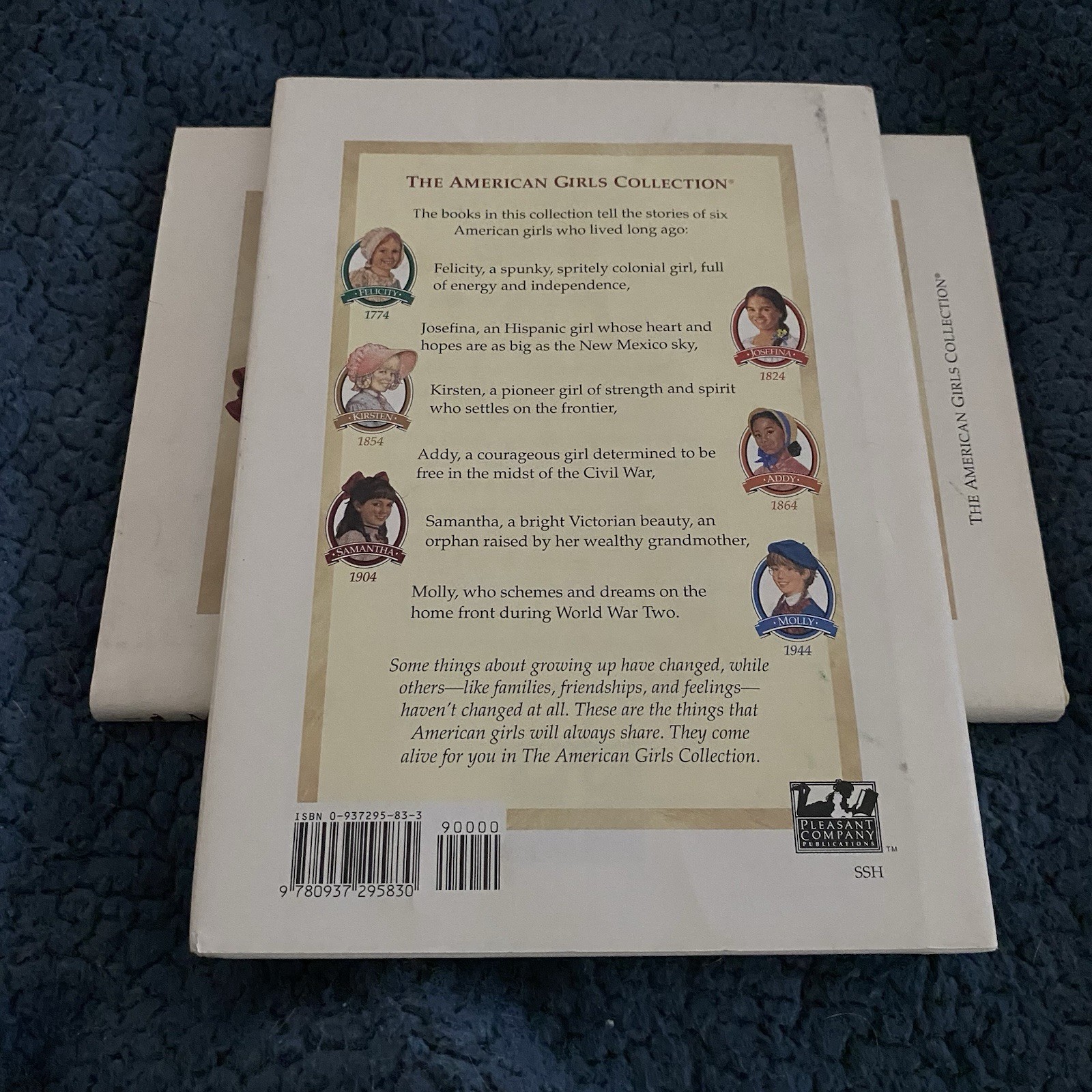 Pleasant Co American Girls Book Collection Samantha 6pc Keepsake Edition