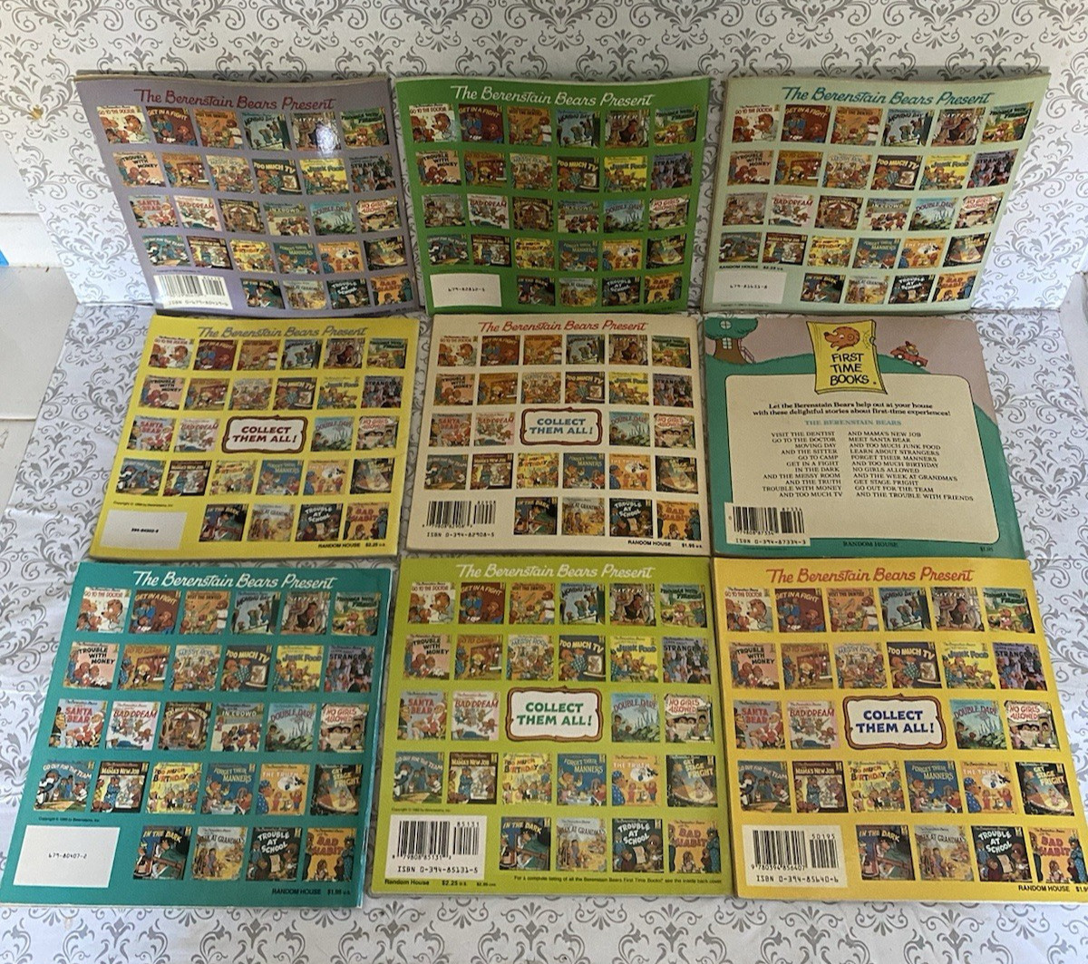 Vintage Lot of 33 Berenstain Bears Books by Stan & Jan Berenstain 1980’s-1990’s
