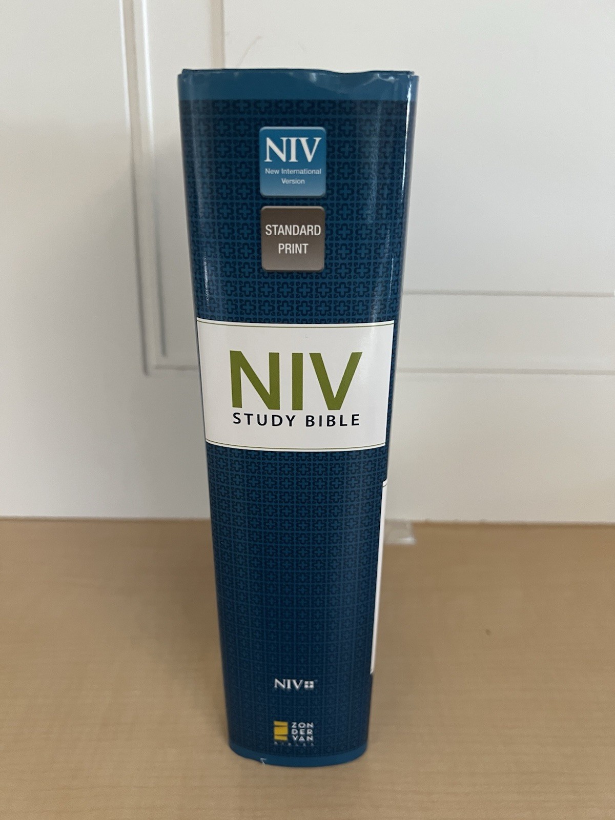 NIV New International Version Study Bible-HB/DJ-9780310438922~EXCELLENT