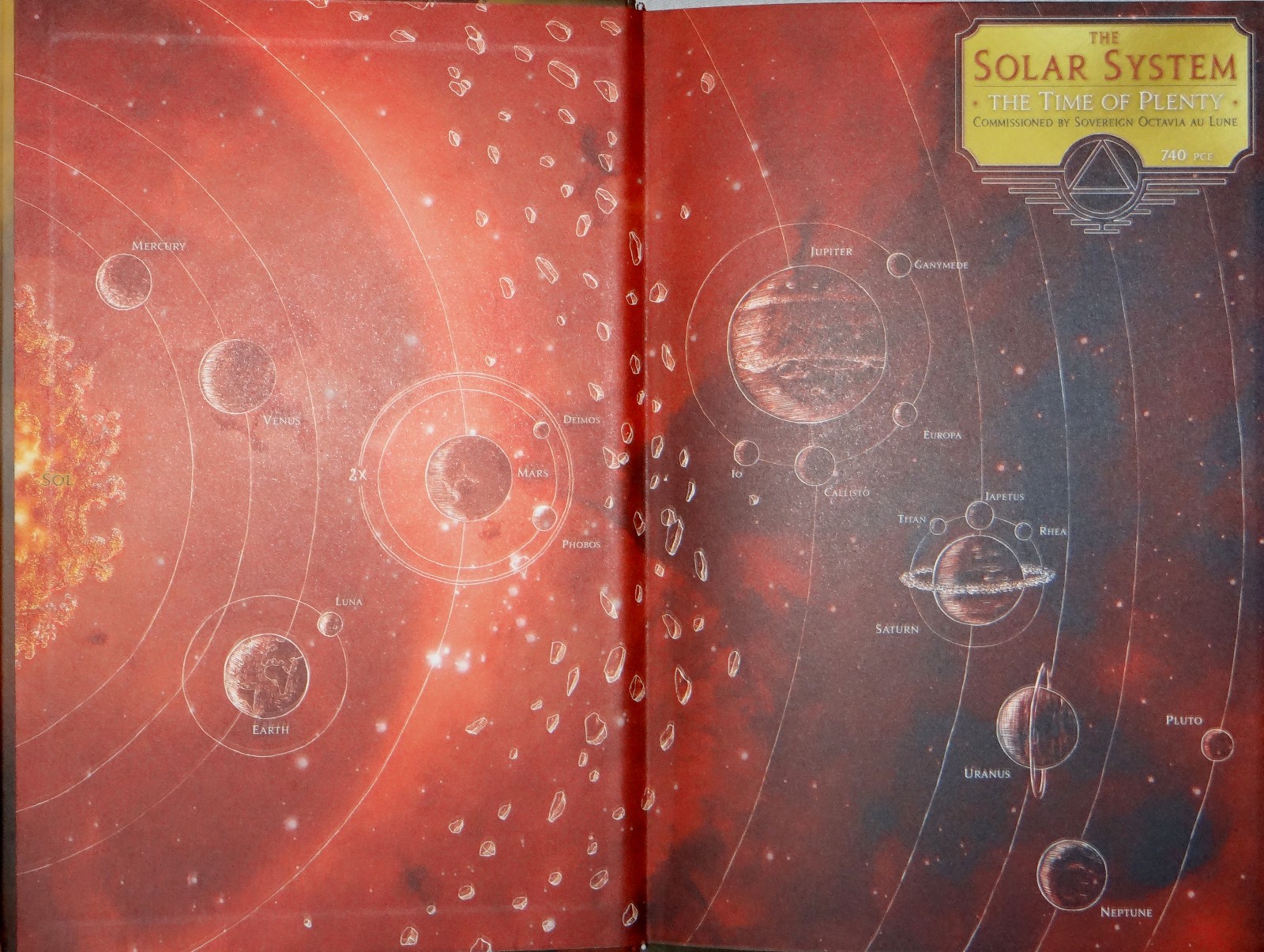 Pierce Brown SIGNED In Person Red Rising 1 Deluxe Slipcase Hardcover Edition 1st