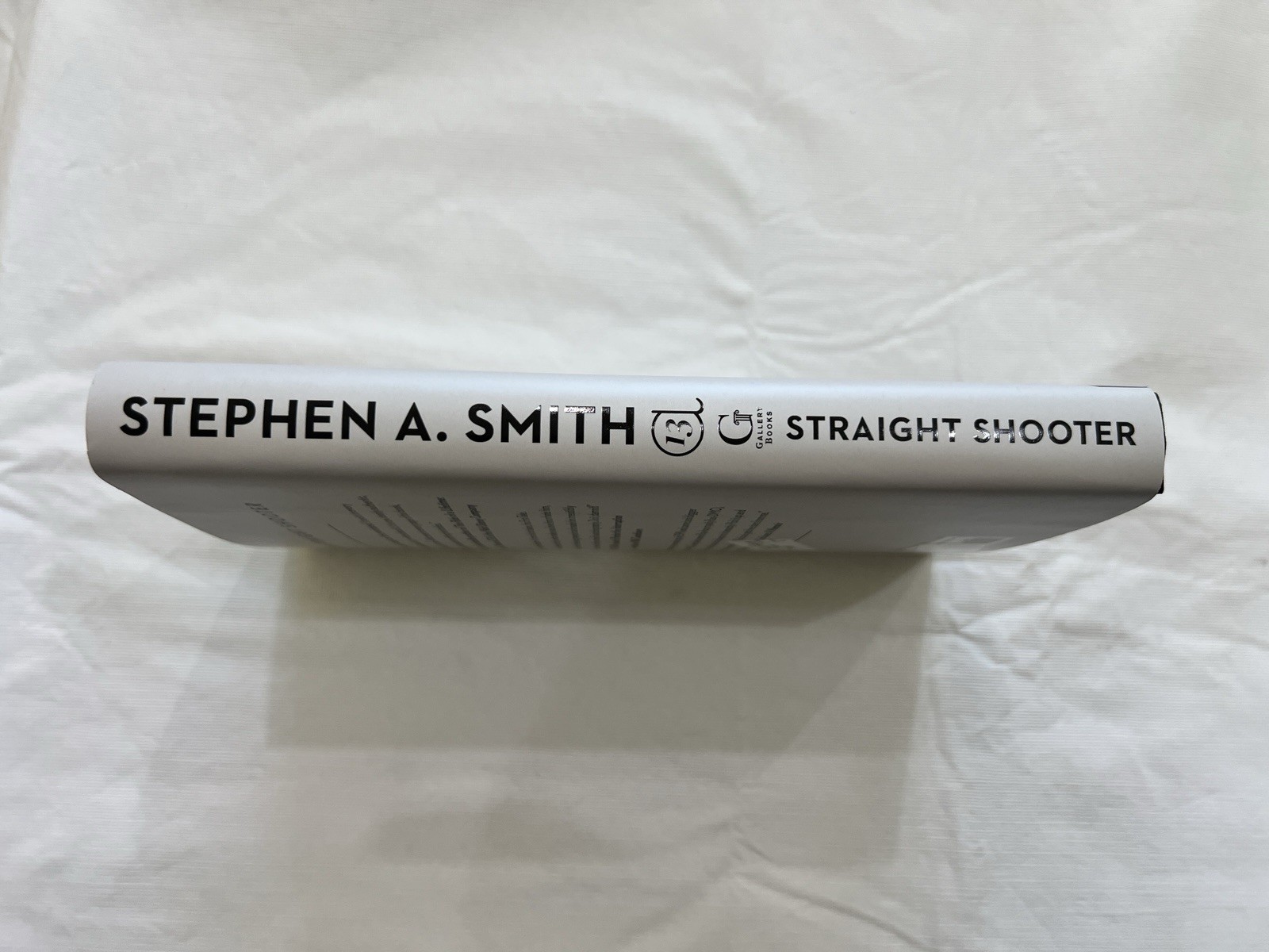 Stephen A. Smith HAND SIGNED Straight Shooter : A Memoir 1st Ed Hardcover ESPN