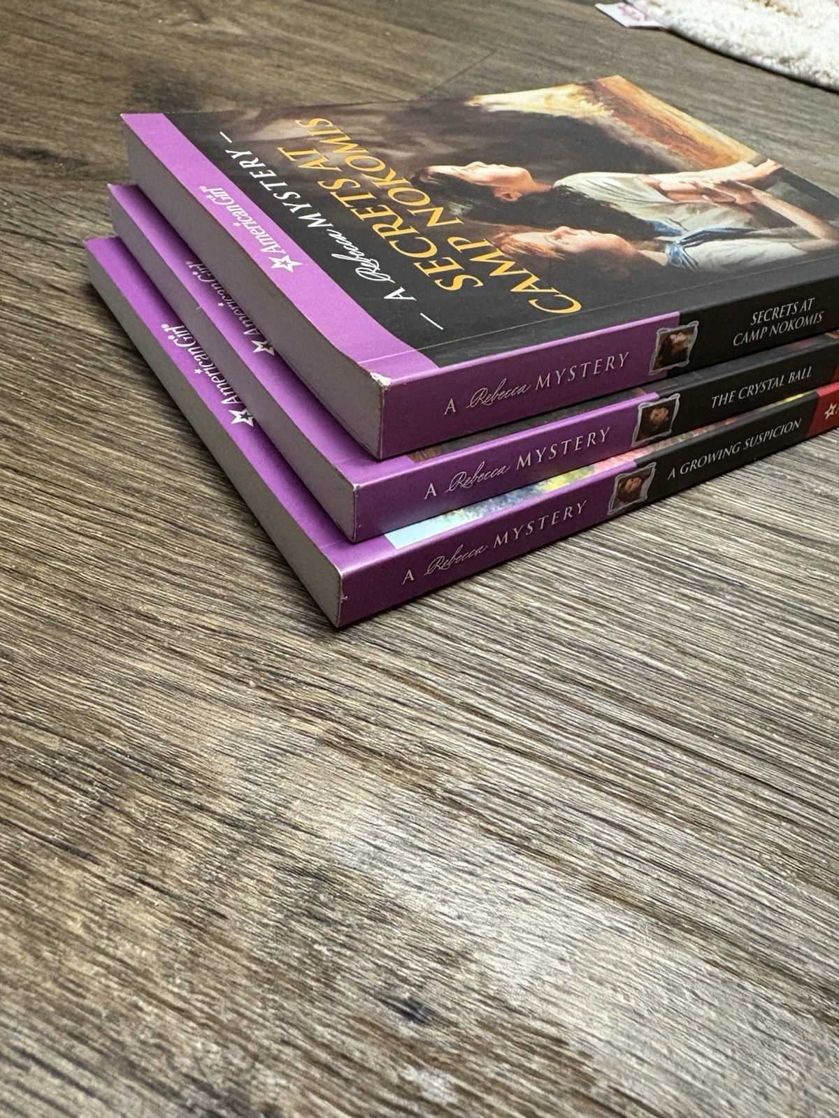American Girl Lot Of 3 Rebecca Mystery Books