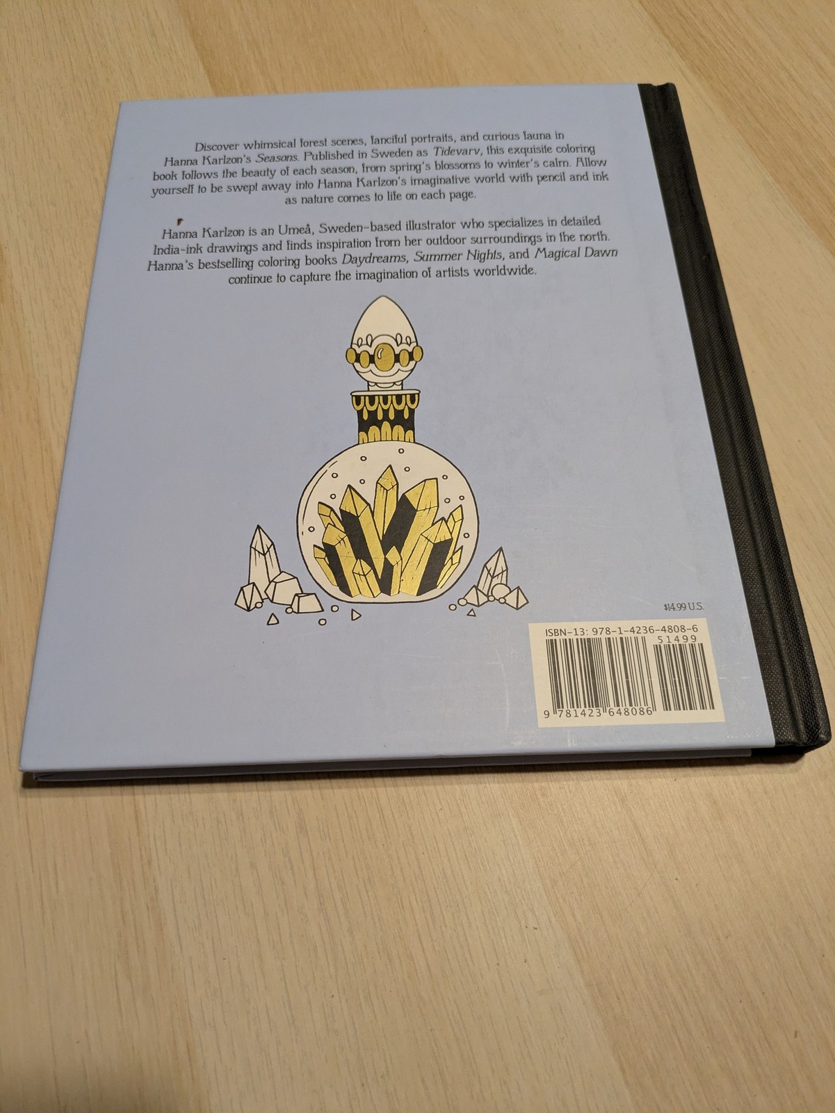 Seasons Coloring Book: Published in Sweden as “Tidevarv” (Hanna Karlzon)