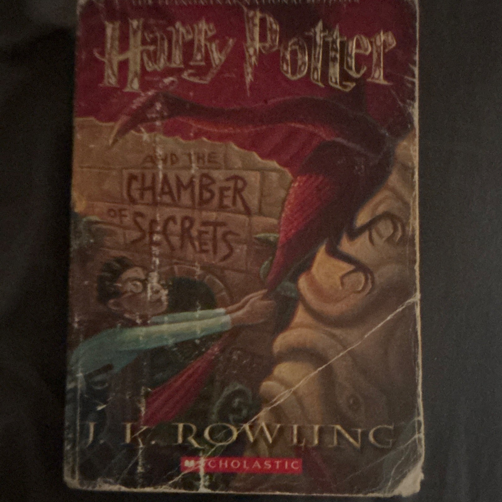 Scholastic J.K. Rowling Harry Potter 3 Paperback Lot: Stone/Chamber/Azkaban