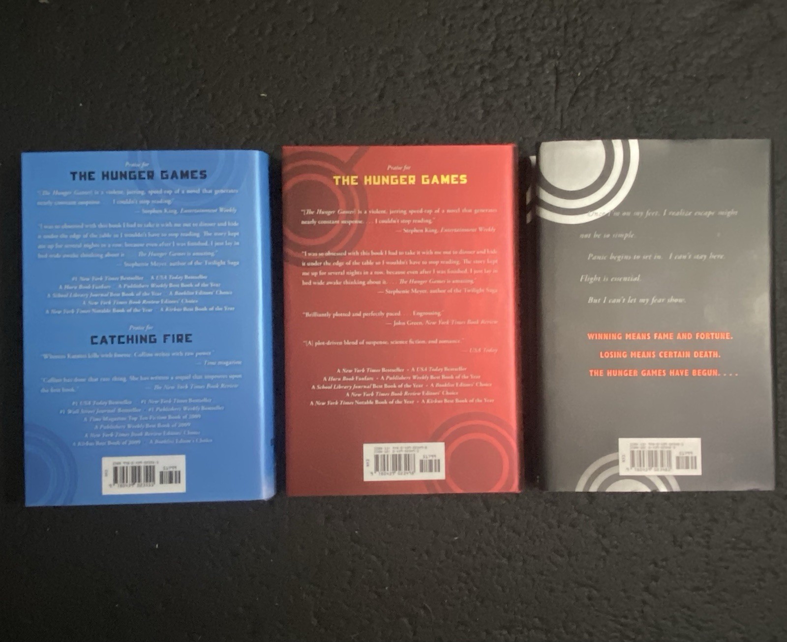 The Hunger Games Trilogy Box Set: Hunger Games, Catching Fire, Mockingjay