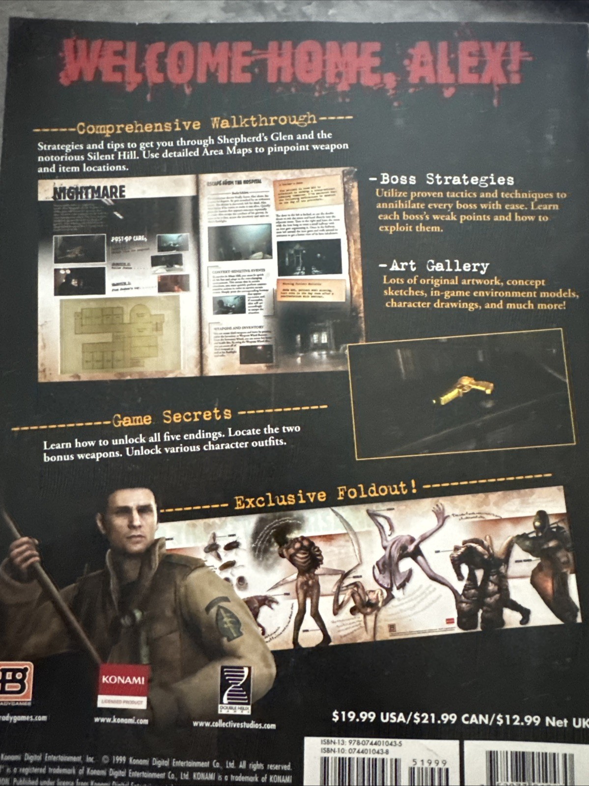 SILENT HILL HOMECOMING Brady Games Strategy Guide Konami