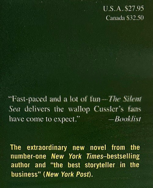 Signed x2 The Jungle Clive Cussler Jack Du Brul 2011 HCDJ Putnam Books Very Good