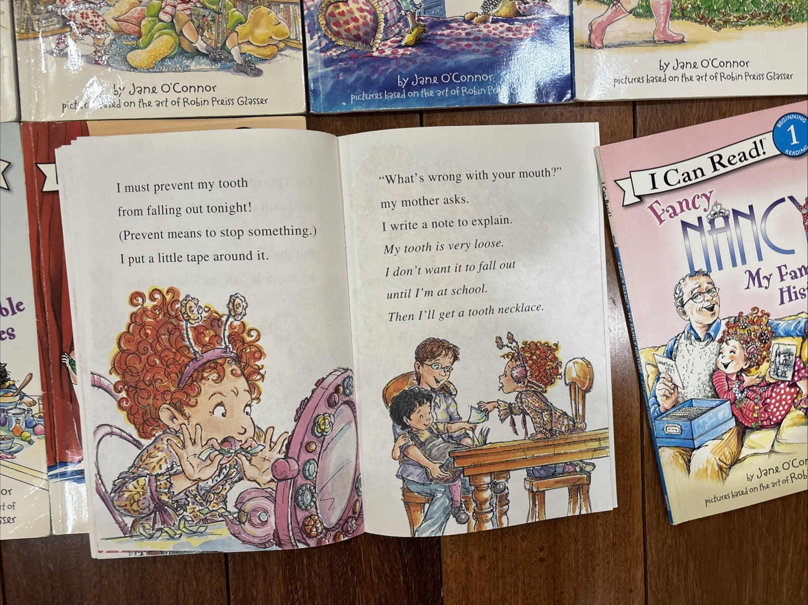 Fancy Nancy I Can Read Level 1 Readers Kindergarten 1st Grade- 13 Book Lot