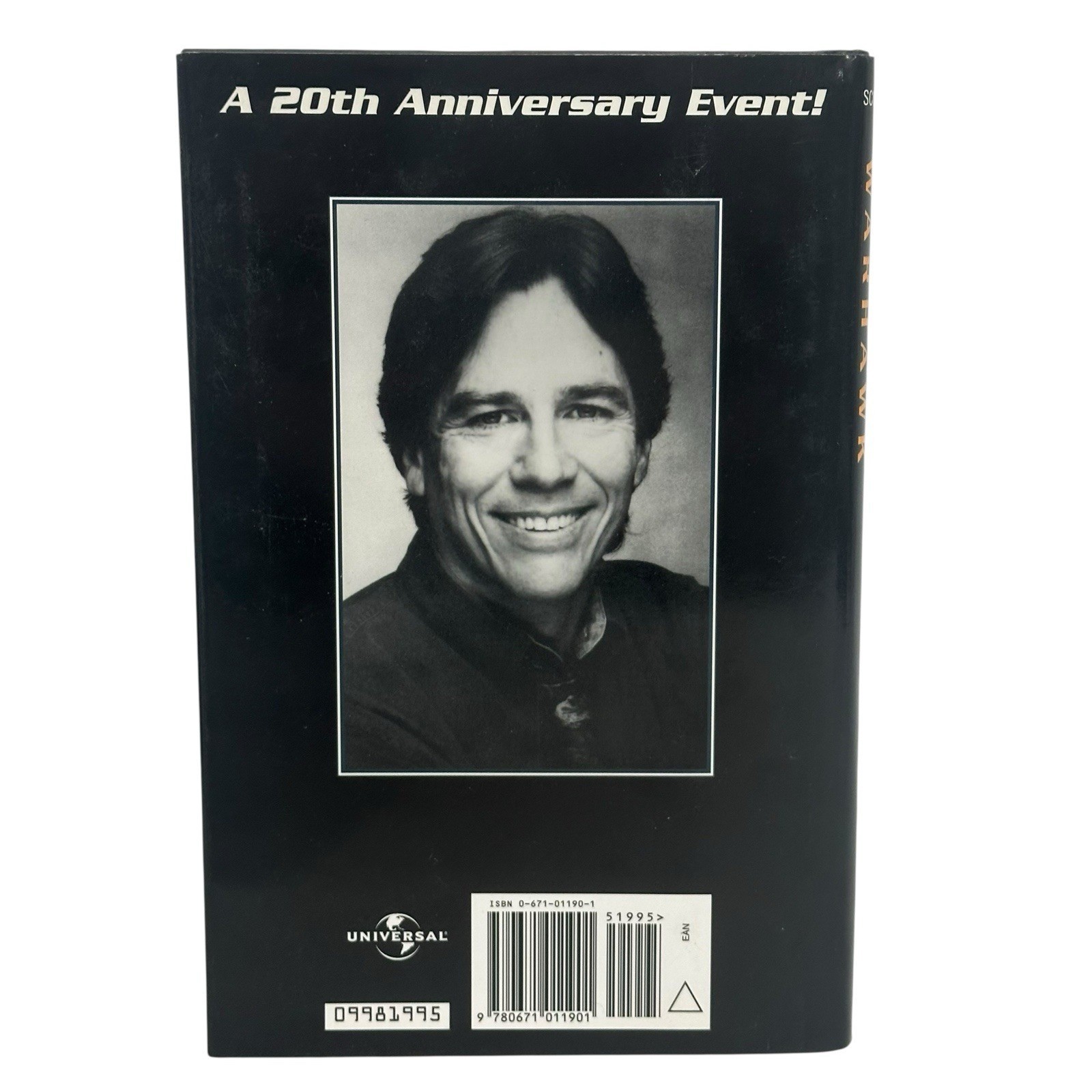 Warhawk Hardcover Book by Richard Hatch – Battlestar Galactica – 1998 1st / 1st