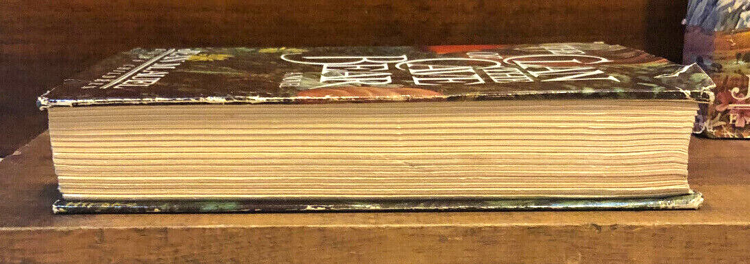 THE CLAN OF THE CAVE BEAR Jean M Auel 1980 Crown HCDJ 1st Edit 1st Print VG+ BCE