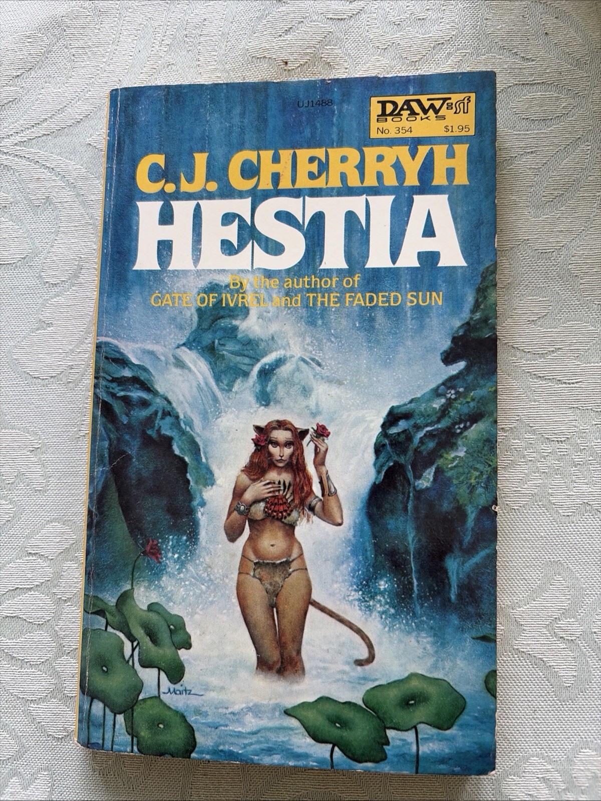 C.J. CHERRYH -YELLOW SPINE – DAW BOOKS – 1ST ED PB – 9 BOOK LOT -’76-’84