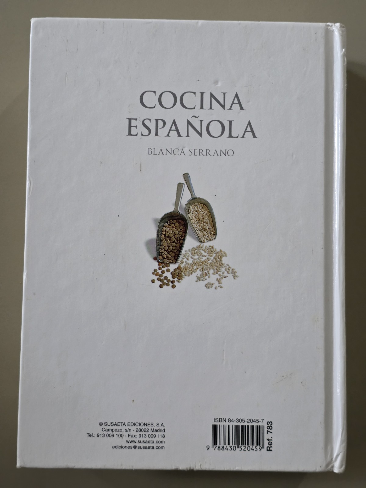 Cocina Española ,Blanca Serrano,Susaeta Ediciones ,Paperback