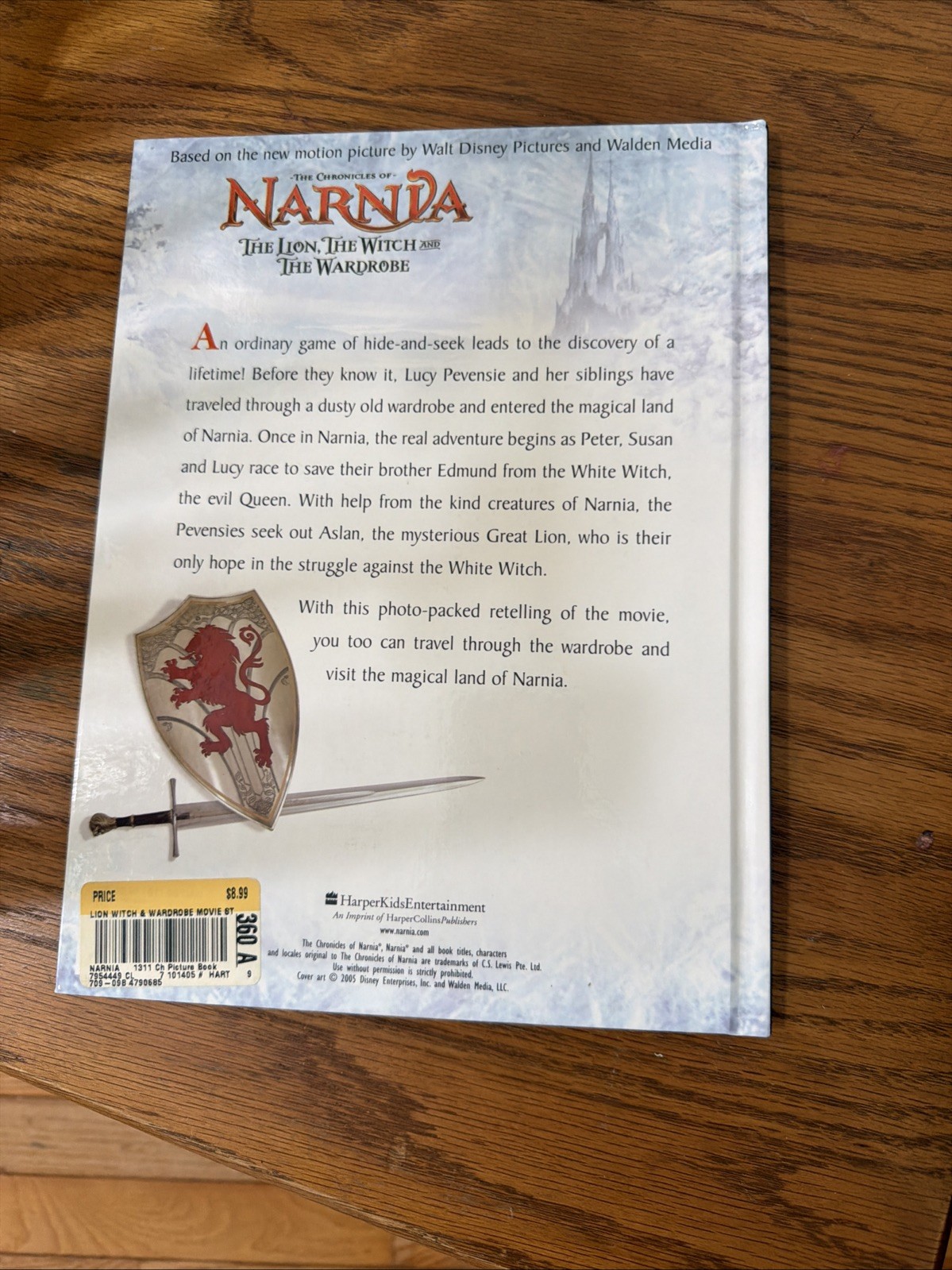 Lion, the Witch and the Wardrobe: the Movie Storybook by Kate Egan