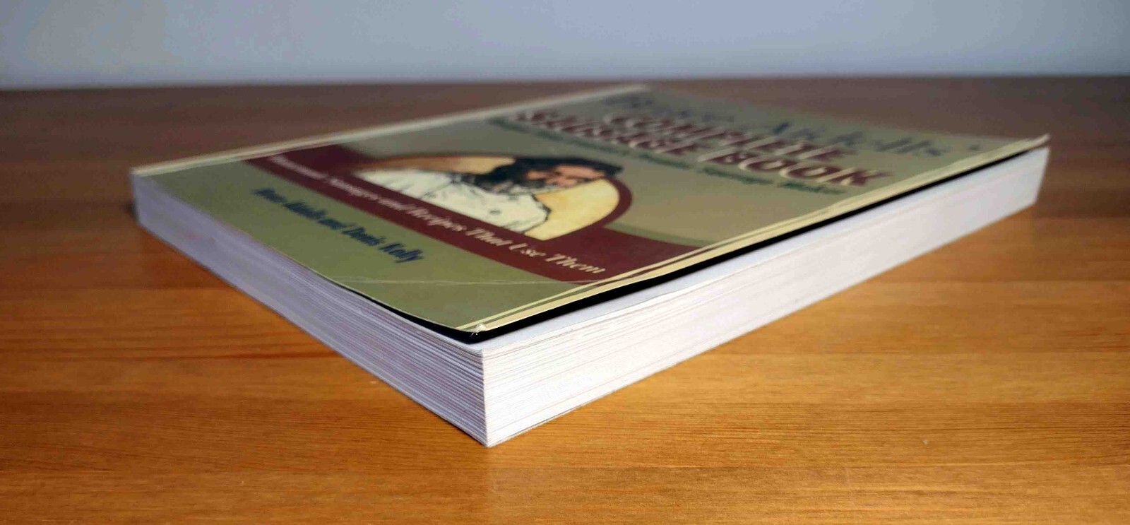 SIGNED Bruce Aidells’ Complete Sausage Book Autographed (2000, Trade PB) G+