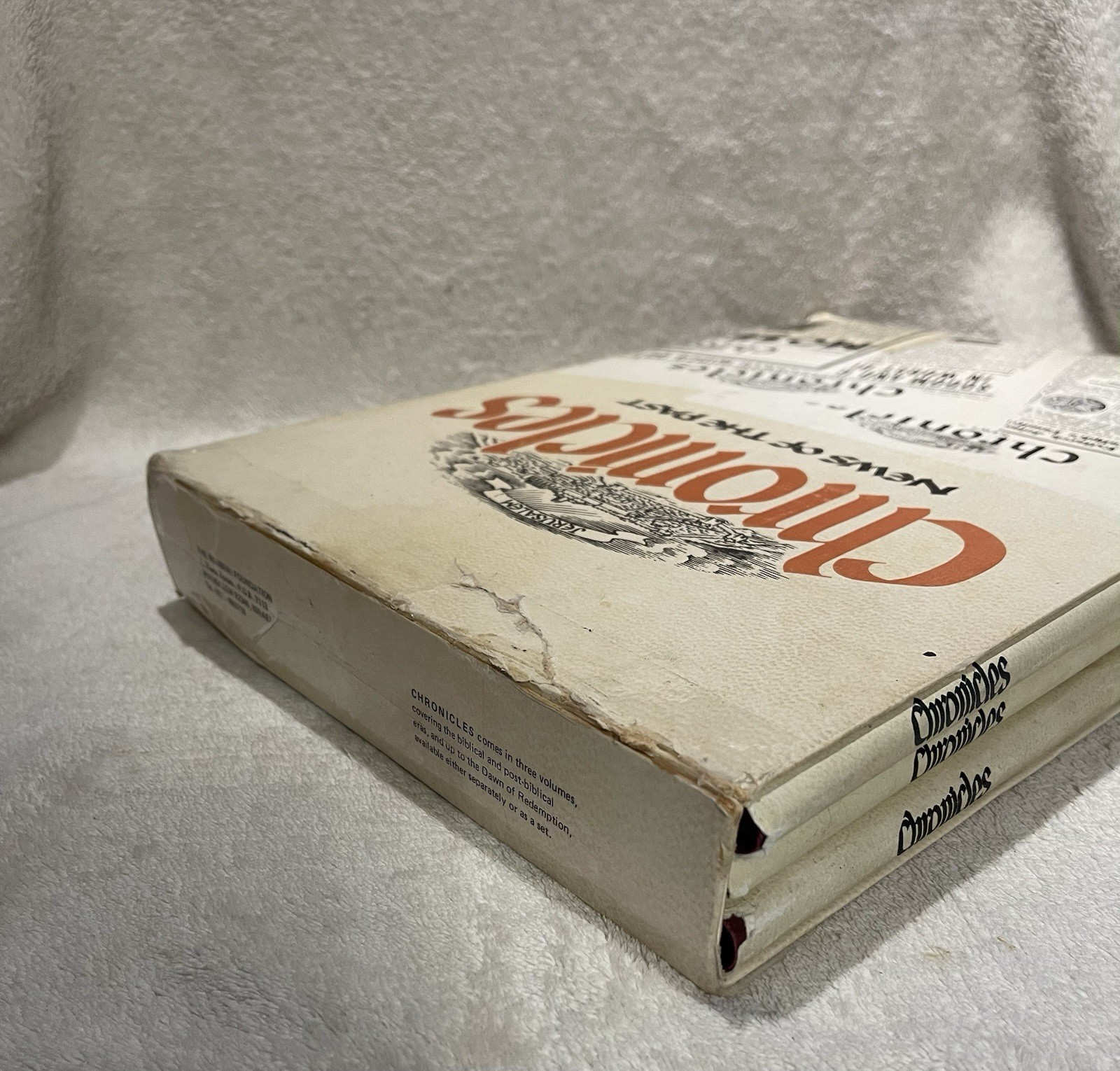 Chronicles News Of The Past Books Volumes 1-3 Newspaper Style Religious Texts
