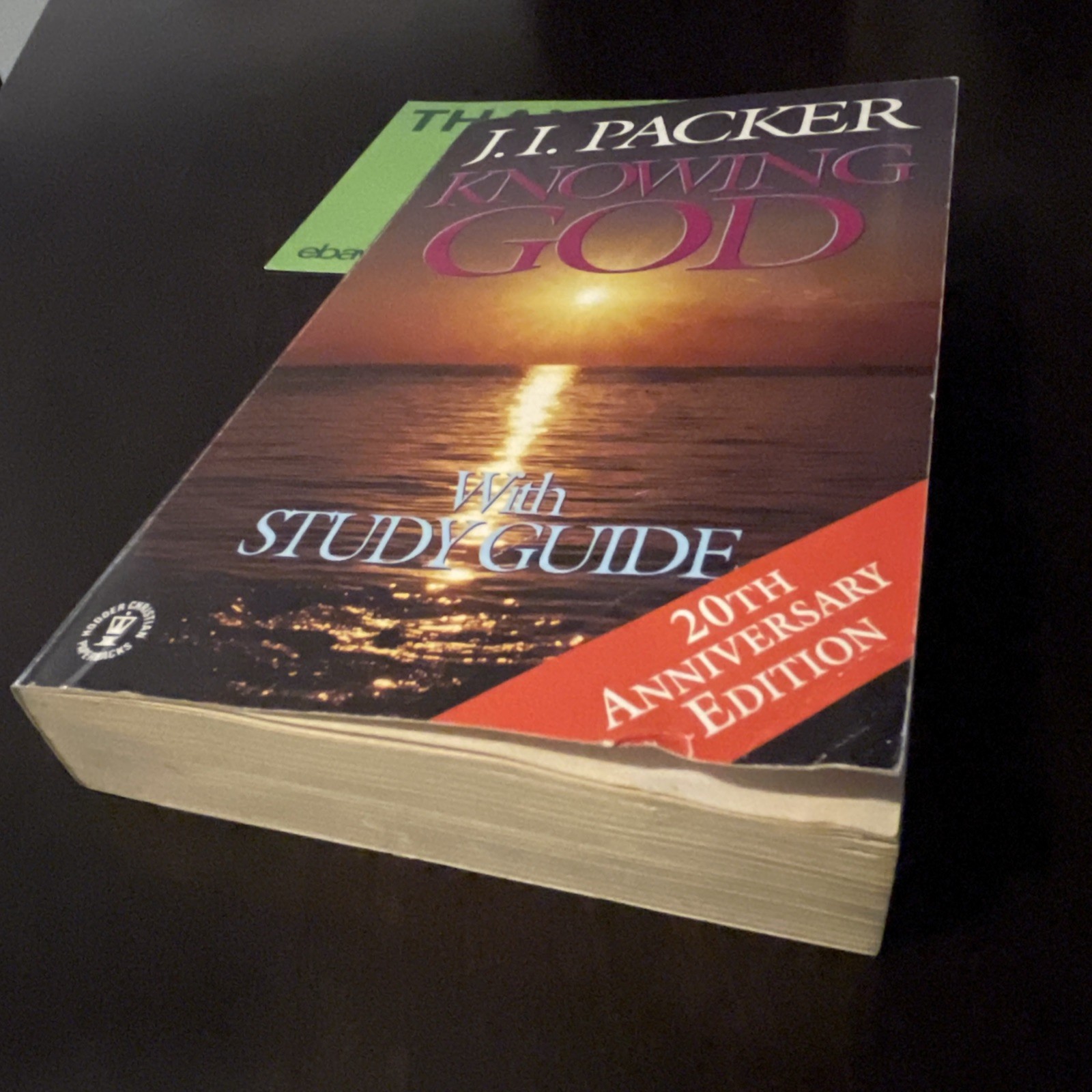 Signed By JI Packer – 1993 Knowing God Anniversary Edition Paper Back Signed J.I