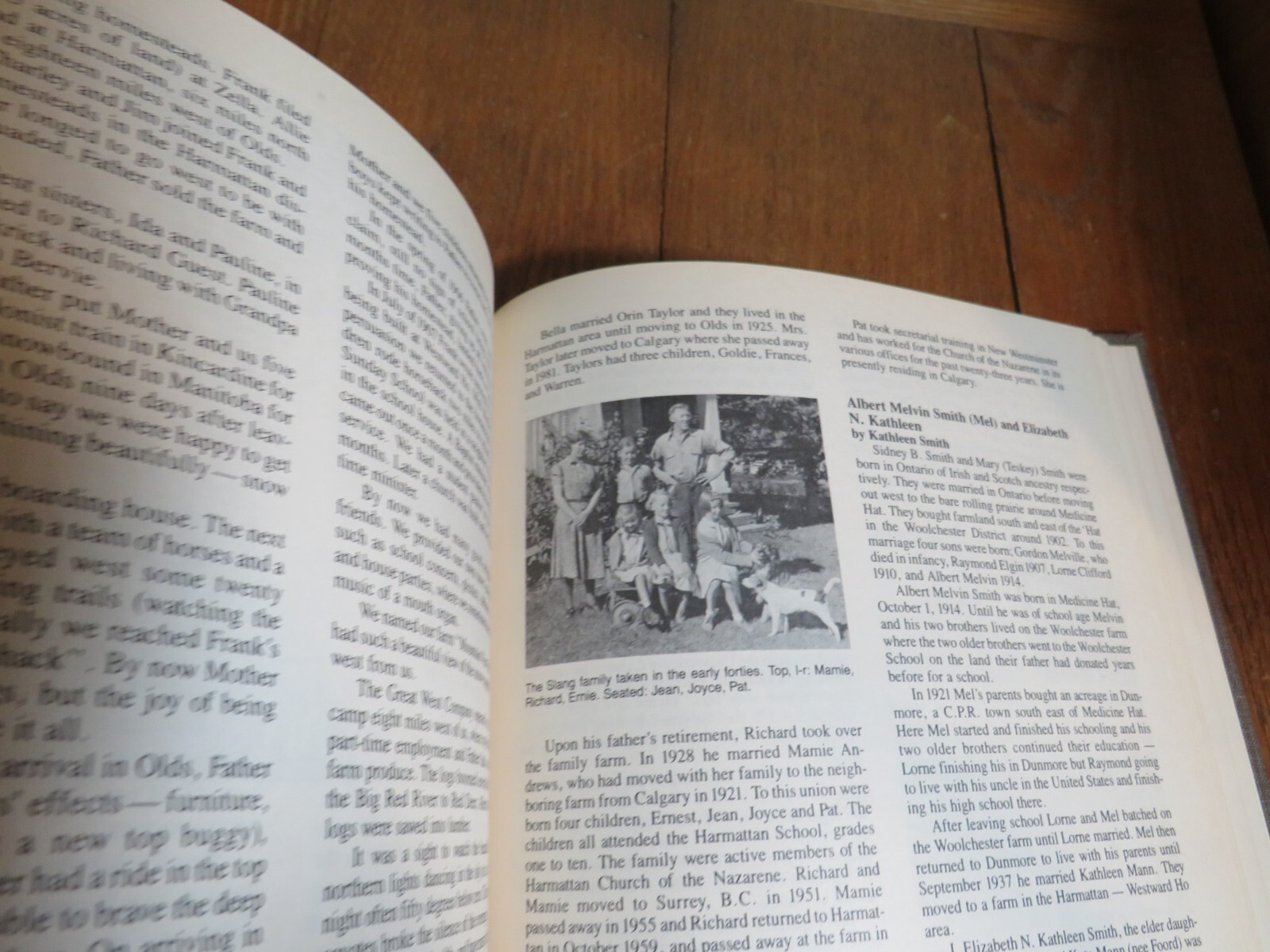 Links of Memory History Book, Harmattan Westward Ho CANADA genealogy 1983 1st ED