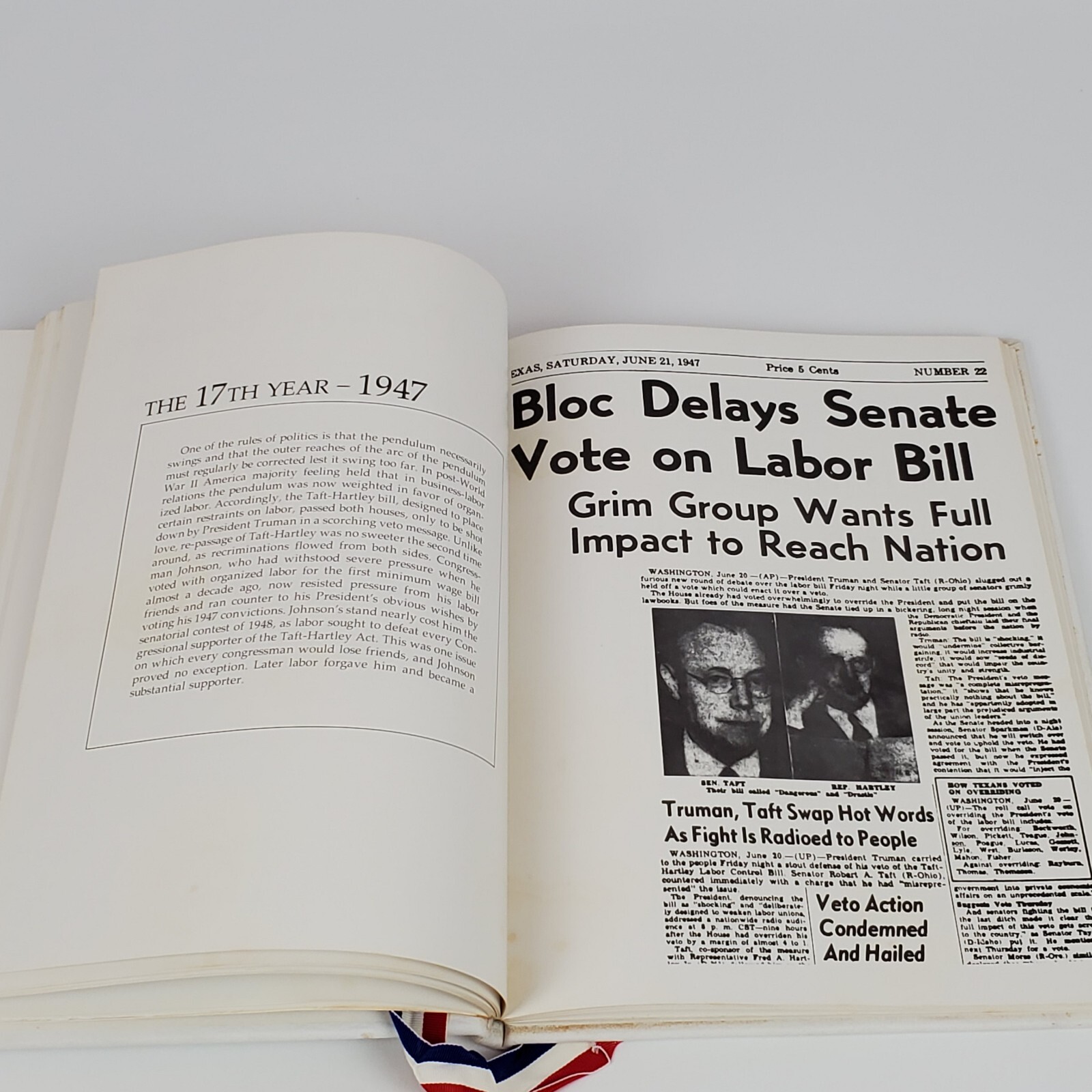 Limited Edition 37 Years Of Public Service Lyndon B. Johnson By Joe B. Frantz