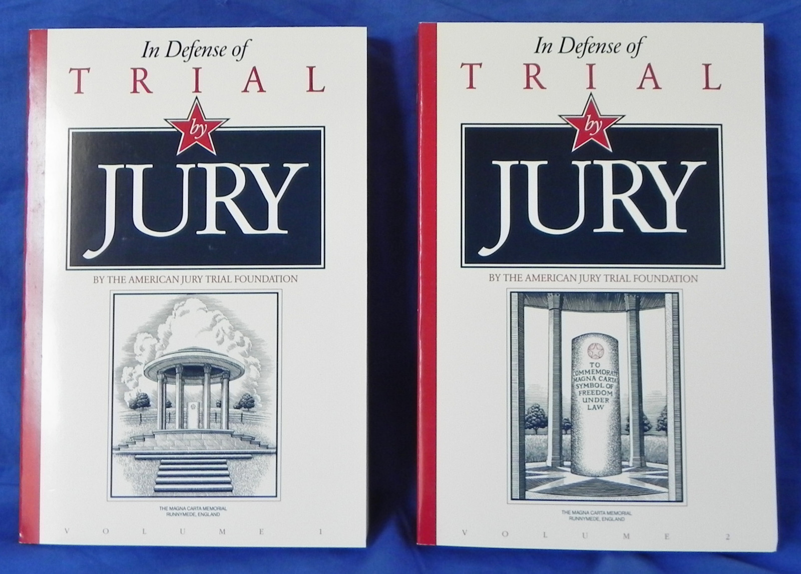 “In Defense of Trial by Jury” Volumes 1 & 2 Softcover Books + Slipcase, Few 1993