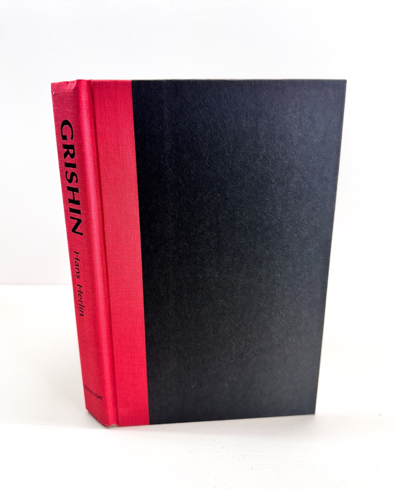 Grishin by Hans Herlin 1987 First English Ed HC w/ DJ Thriller Doubleday