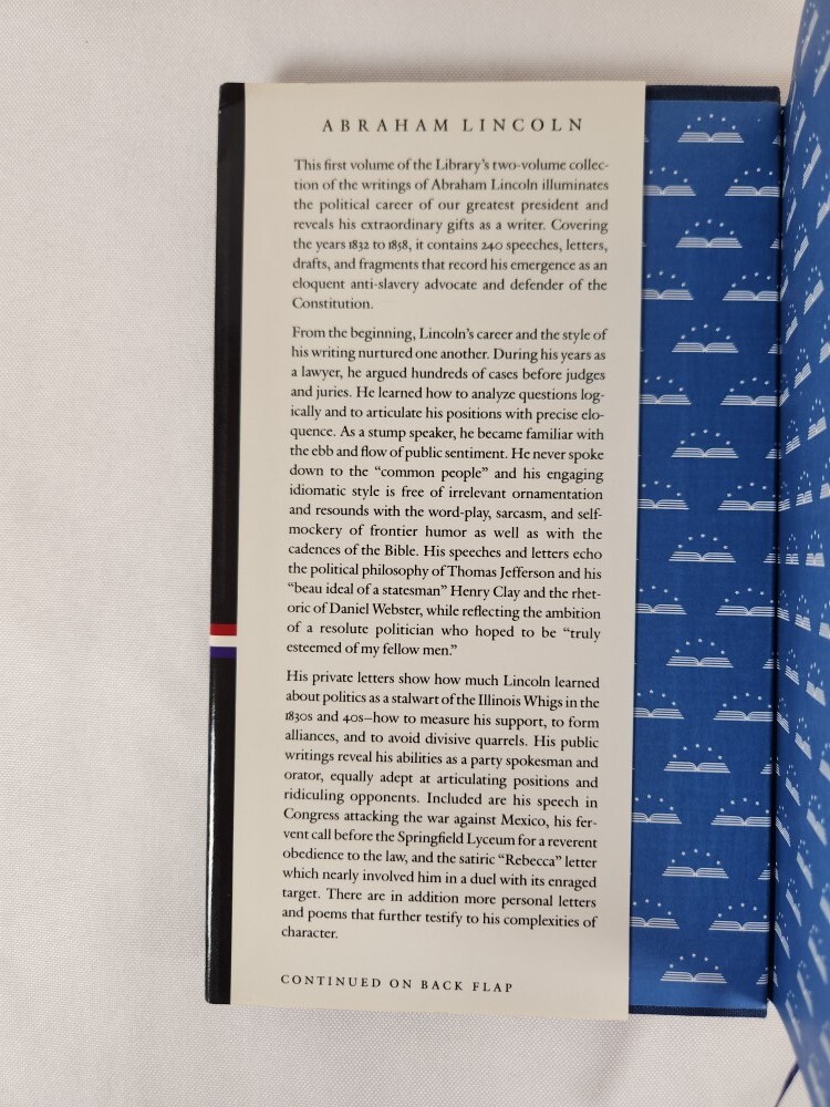 Lincoln 2 Vol Set: Speeches, Letters, Miscellaneous Writings The Lincoln-Douglas