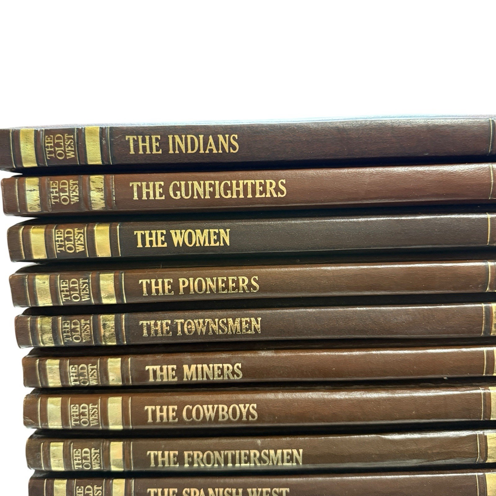Time Life Series The Old West Leatherette Hardcovers Wild History Lot of 20 1970