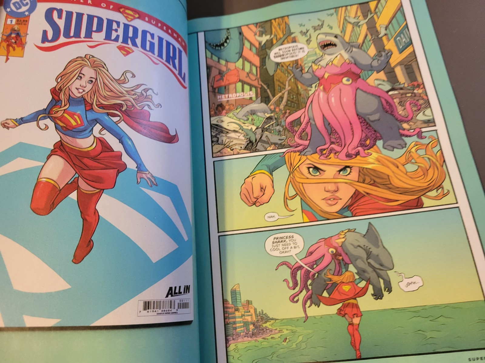 Supergirl Comic Book by DC Comics – Summer 2026 – 4 Acclaimed Comic Book Stories
