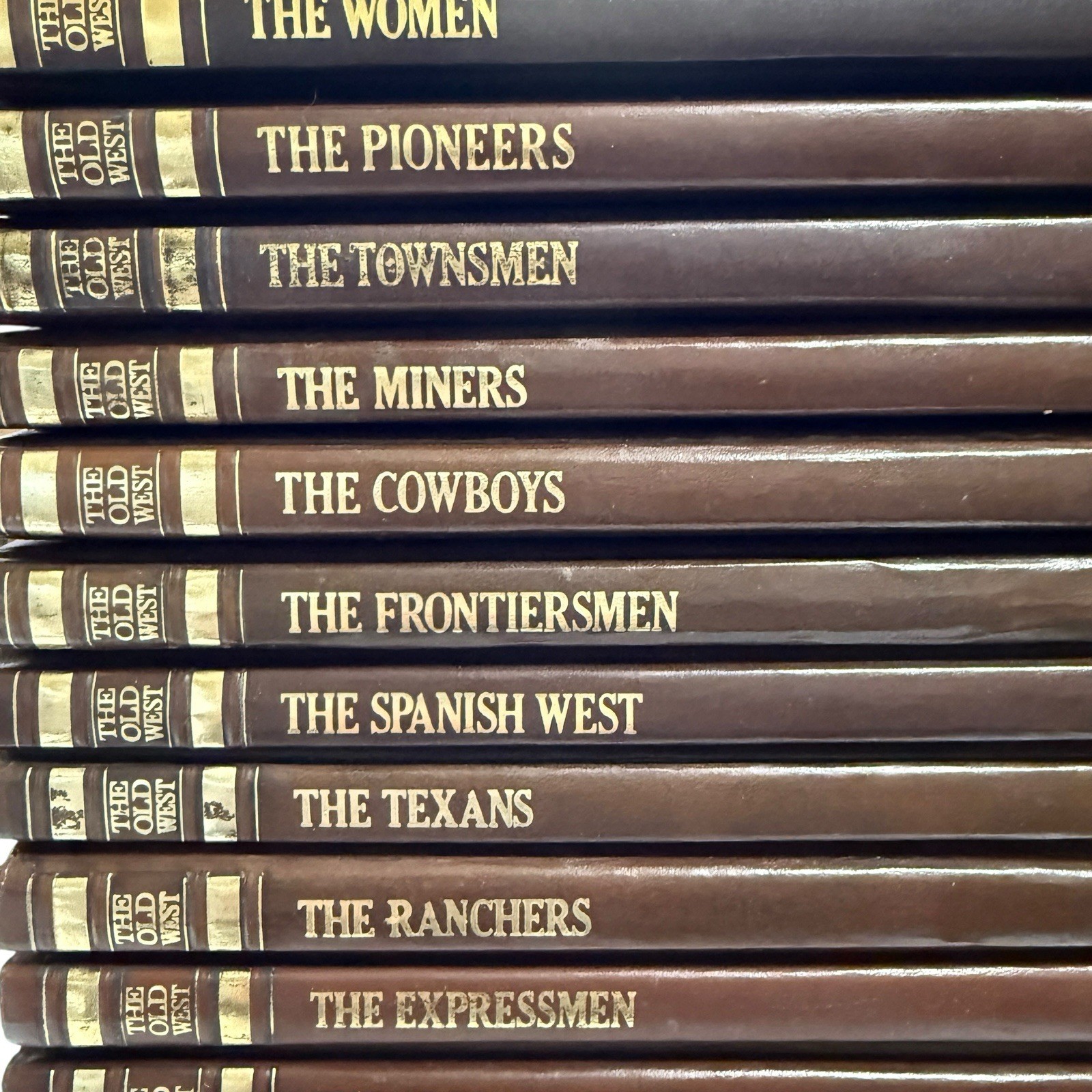 Time Life Series The Old West Leatherette Hardcovers Wild History Lot of 20 1970