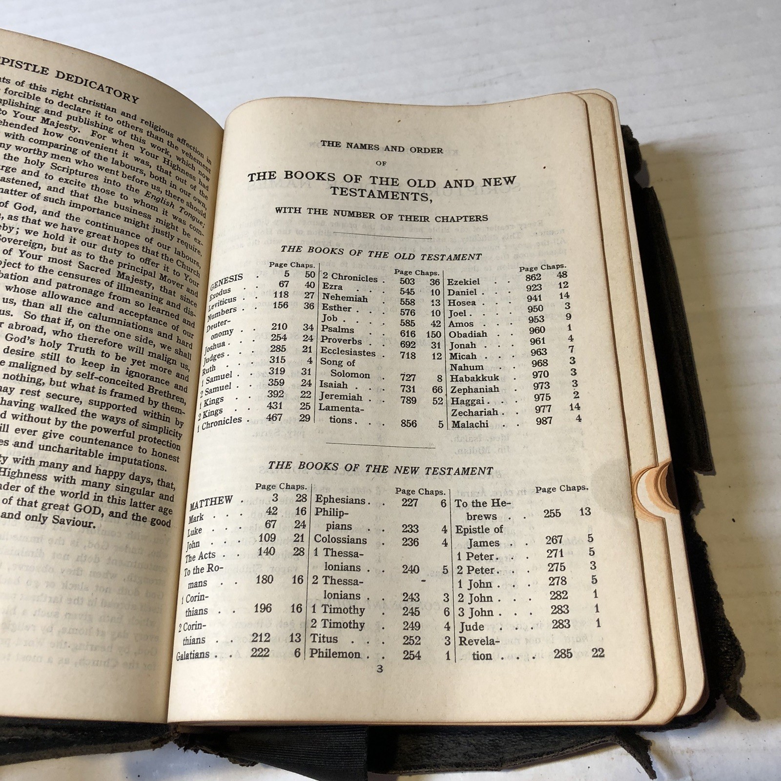 Vtg King James Version Holy Bible Red Letter Edition National Bible Press CRI