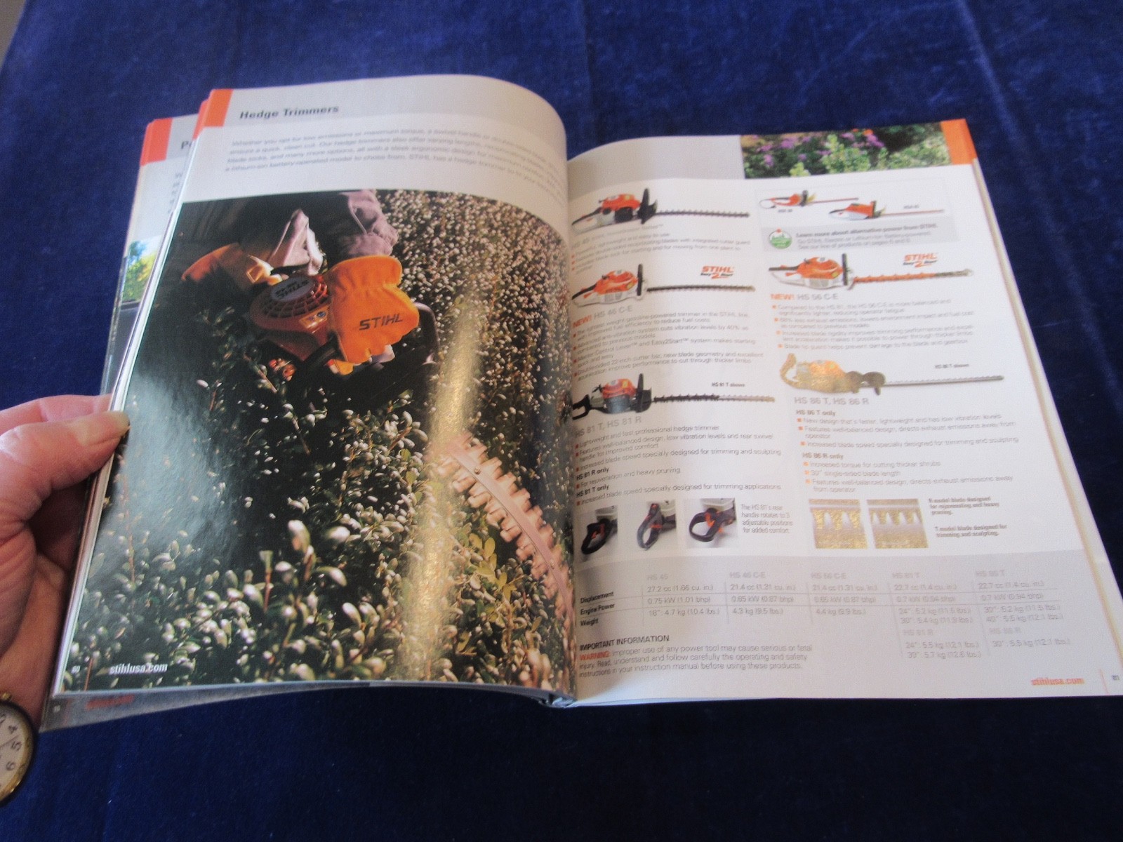 STIHL 2011 Power Tools & Accessories Dealer Catalog Chainsaws Gear +++ C487